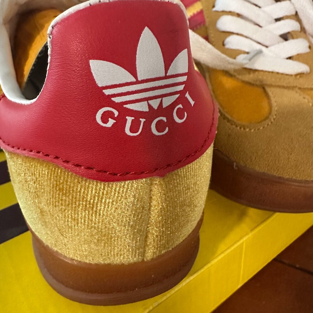 Adidas X Gucci Gazelles
